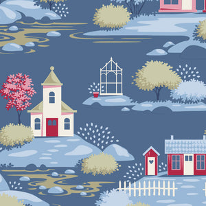 Tilda Village Life Village Blue *Pre-Order*