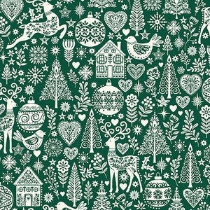Scandi Holly Fat Quarter Bundle