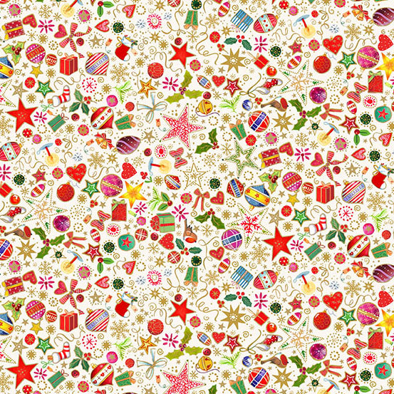 Jolly Saint Nick Fat Quarter Bundle