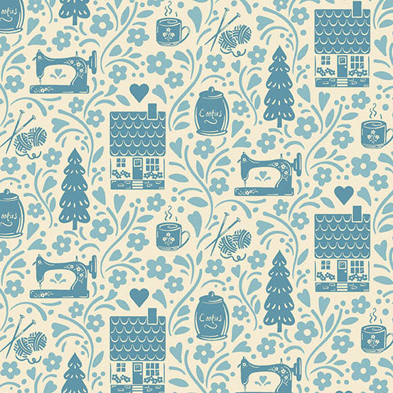 Cozy House Vignette Chambray