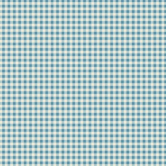 Cozy House Petite Gingham Chambray