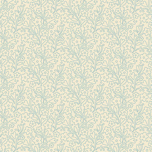 Cozy House Dainty Flowers Chambray