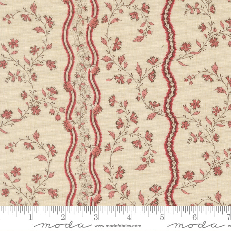 French General Fleur de Paris Jonquille Stripes