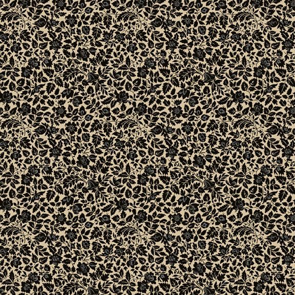 Modern Classics Flower Field Black