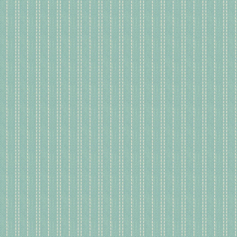 trippen_TILDA_ティルダ Back in Stock Soon! Tilda Woven Seamstripe Teal - country clothesline