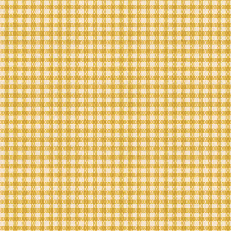 Tilda Woven Gingham Yellow
