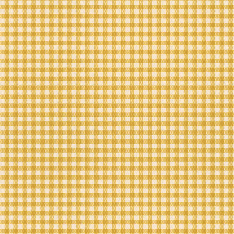 Tilda Woven Gingham Yellow