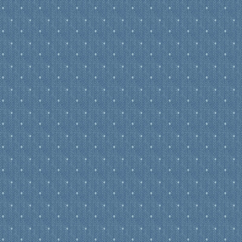 Tilda Woven Tinydot blue