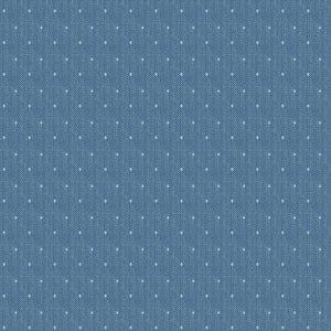 Back in Stock Soon! Tilda Woven Tinydot blue