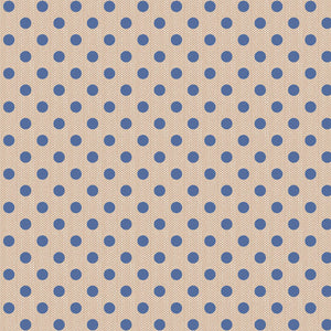 Tilda Woven Polkadot Blue