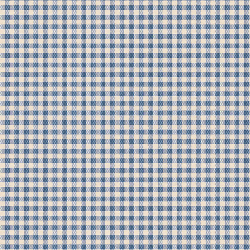 Tilda Woven Gingham Blue