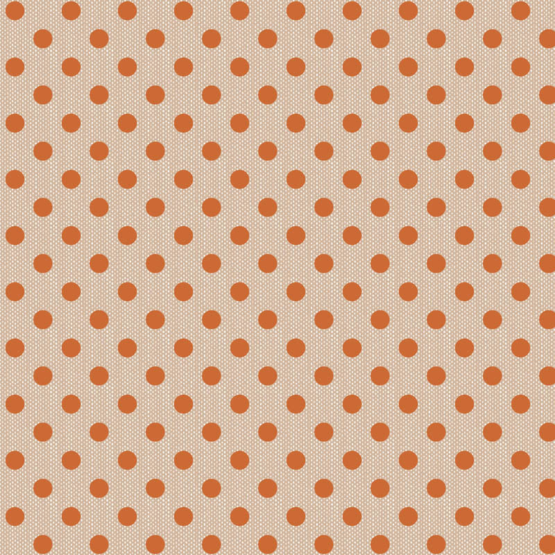 Tilda Woven Polkadot Ginger