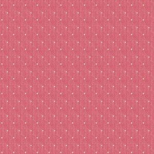 Back in Stock Soon! Tilda Woven Tinydot Red