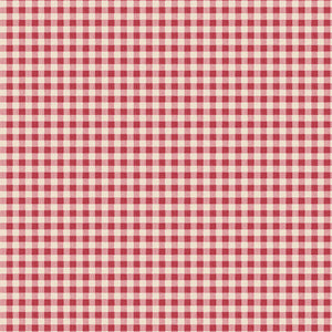 Tilda Woven Gingham Red