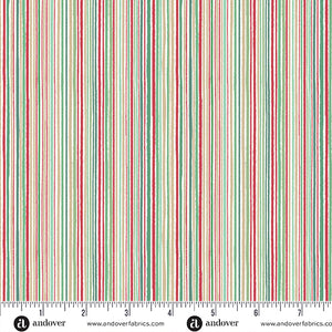 Country Christmas Fine Stripe