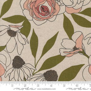 Botany Coneflower Linen