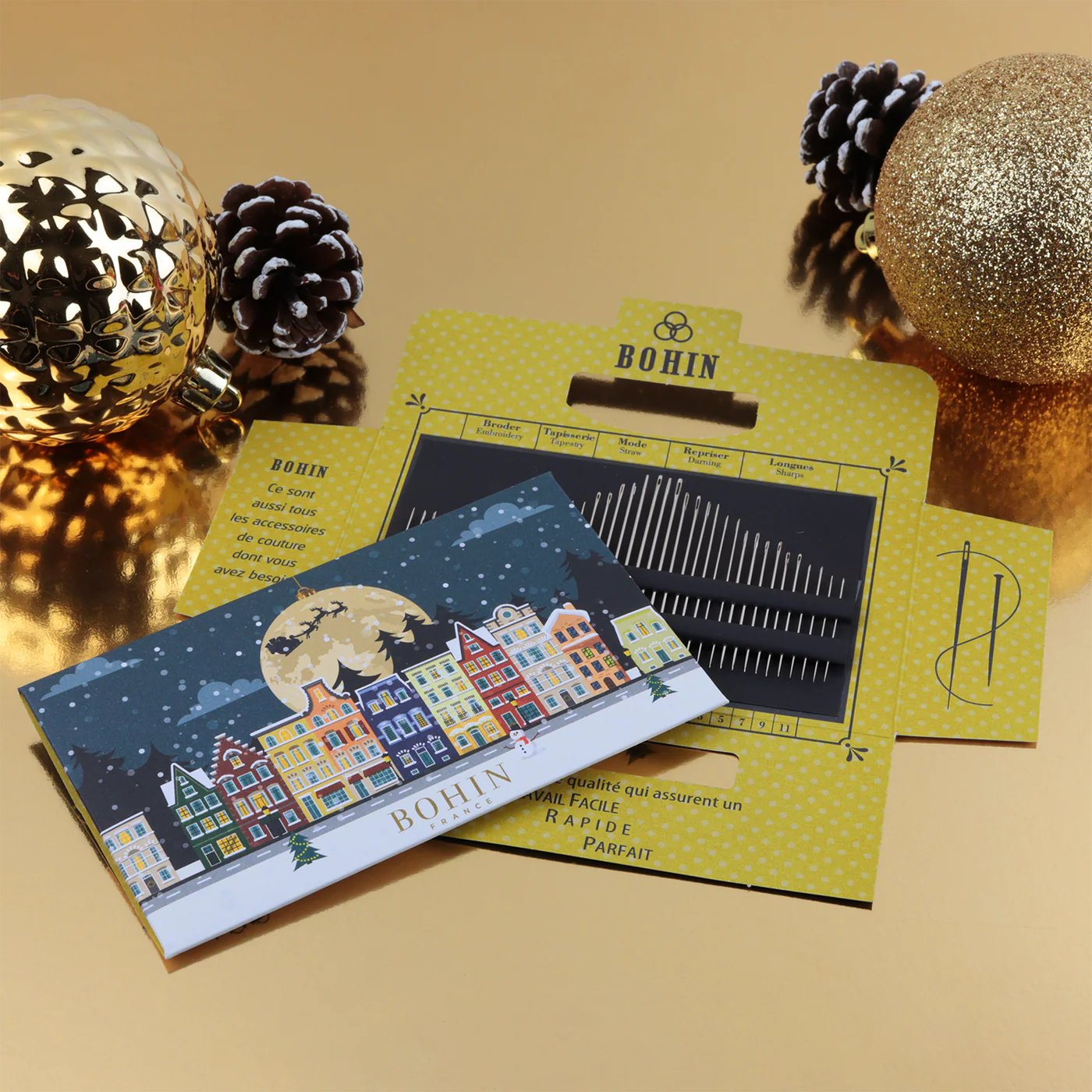 Bohin Christmas Needle Book