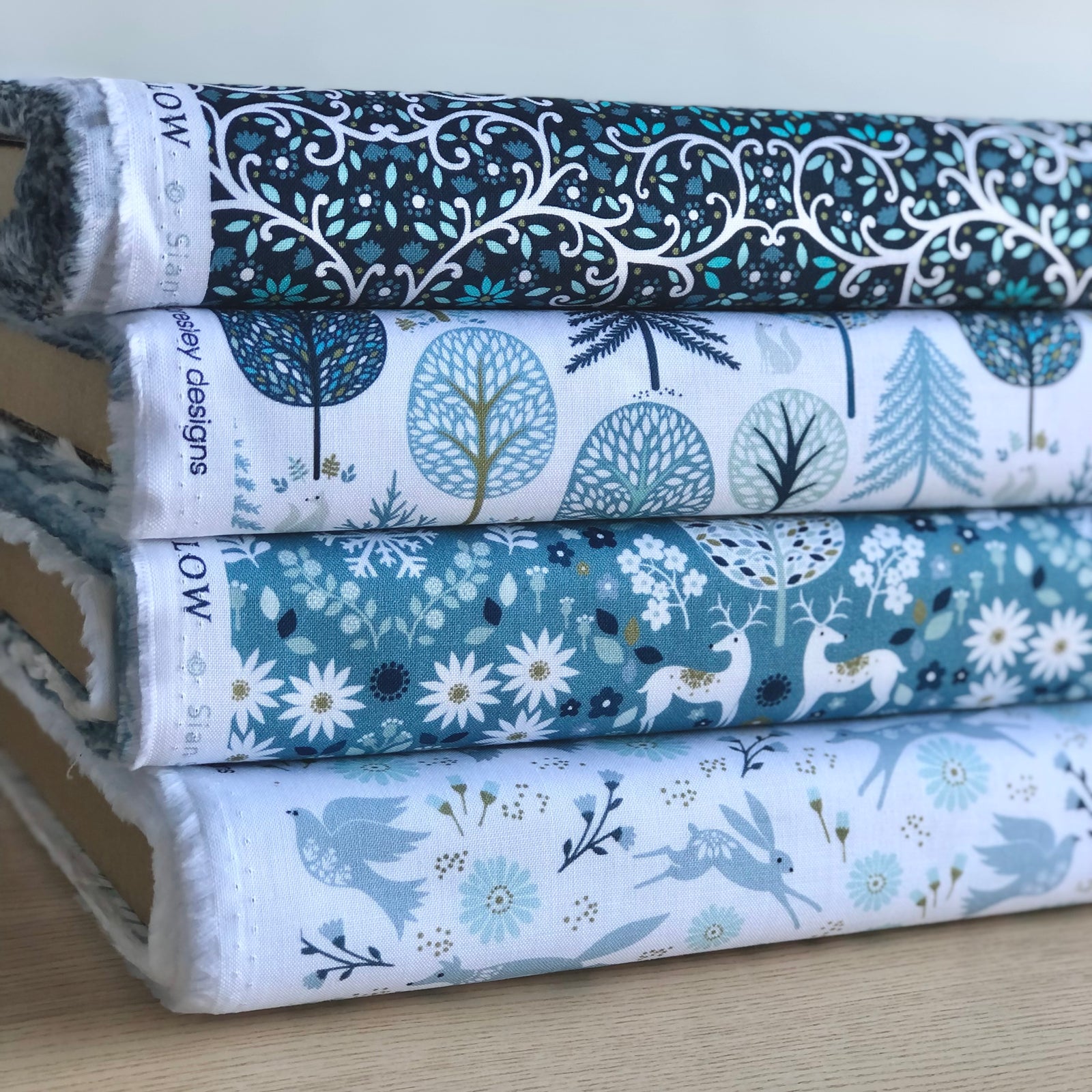 Starlit Hollow Winter Forest