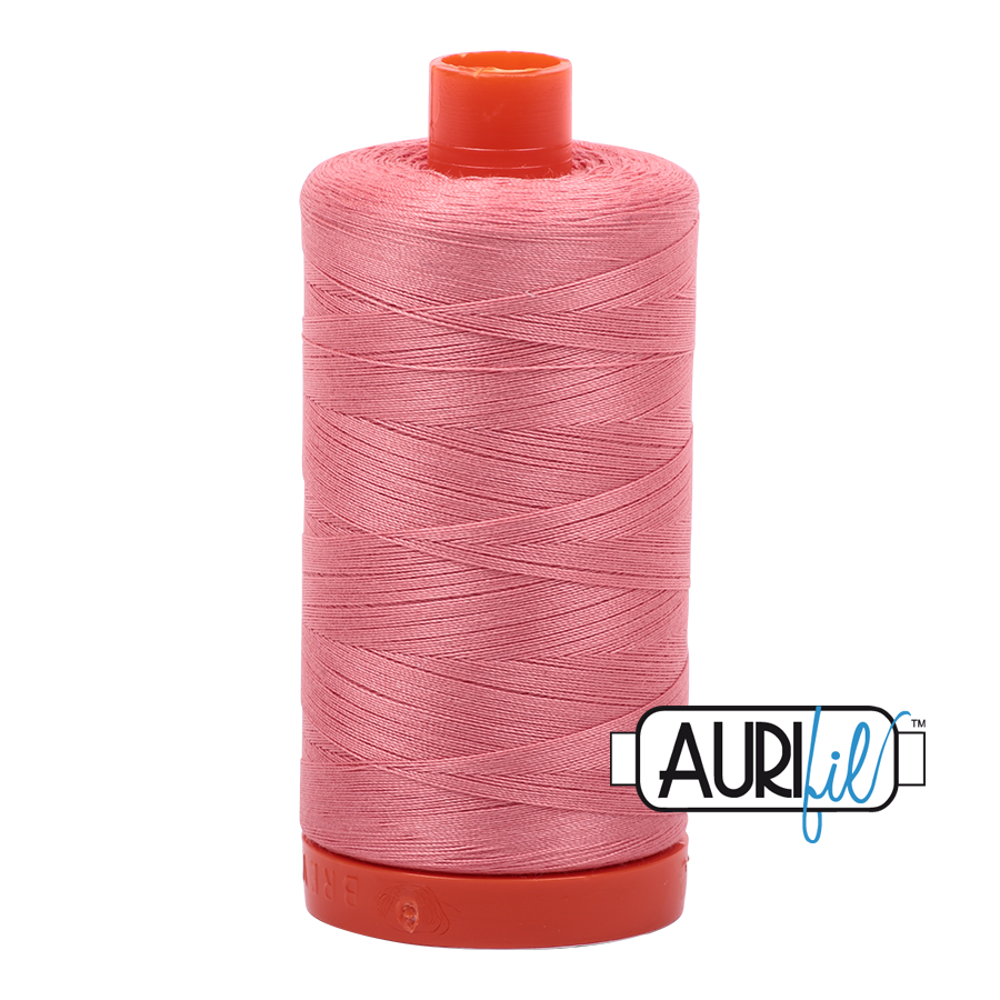 Aurifil 50wt Thread - Peachy Pink 2435