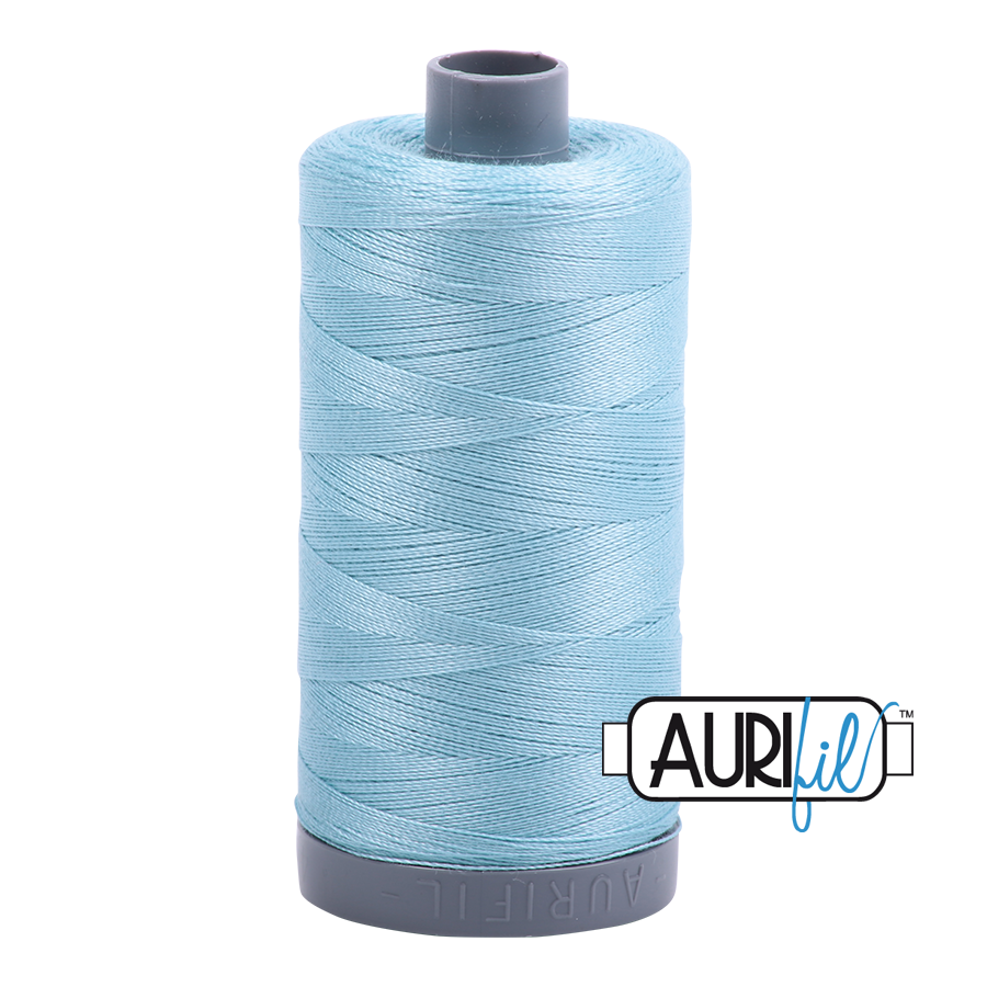 Aurifil 28wt Thread - Light Grey Turquoise 2805
