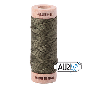 Aurifil 6-strand cotton floss - Army Green 2905