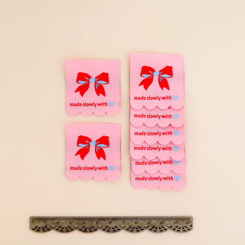 Sew In Labels Made Slowly