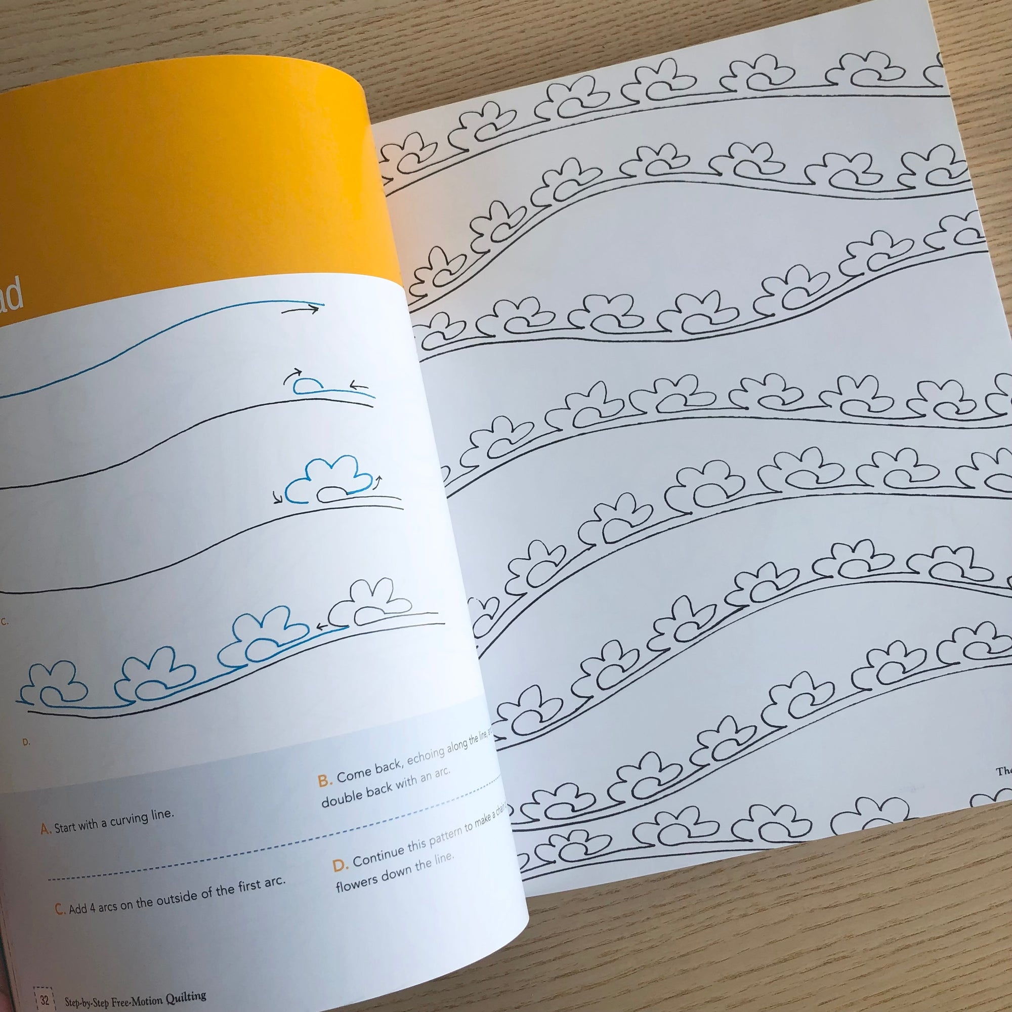 Step-by-Step Free Motion Quilting