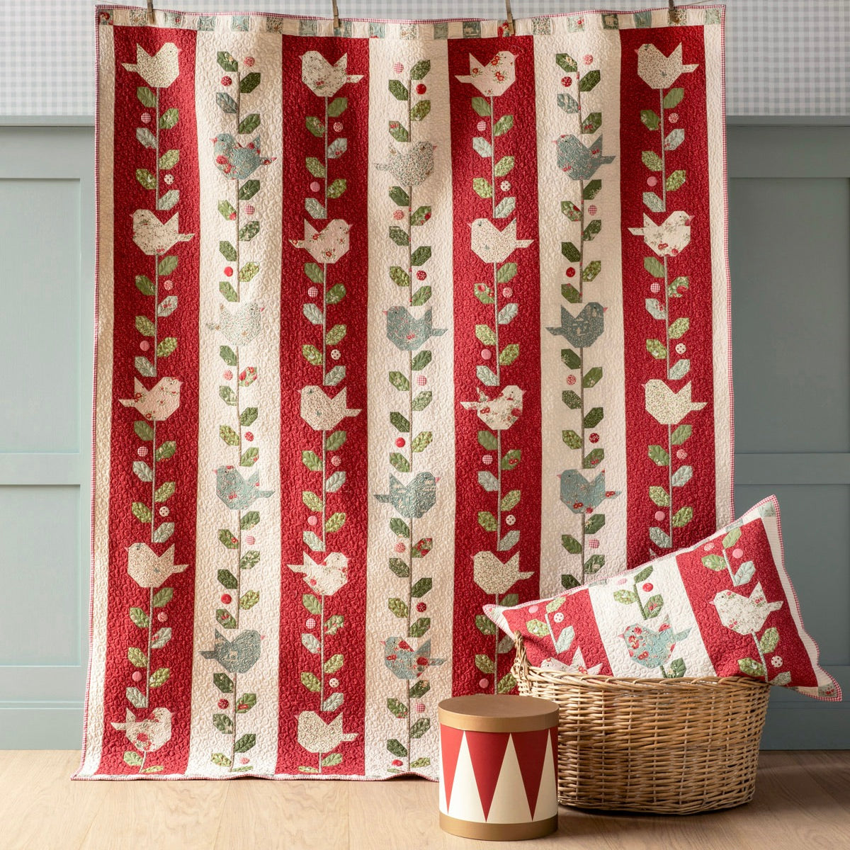 Merry Little Christmas Mistletoe Red