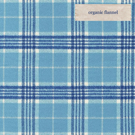 Mammoth Organic Flannel Bluejay