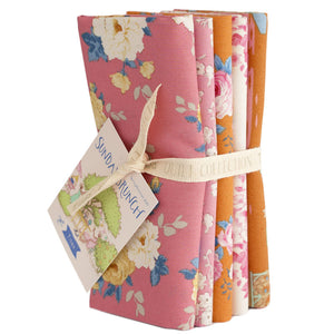 Tilda Sunday Brunch Fat Quarter Bundle Pink/Ginger