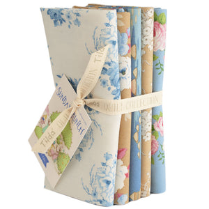 Tilda Sunday Brunch Fat Quarter Bundle Blue/Sand