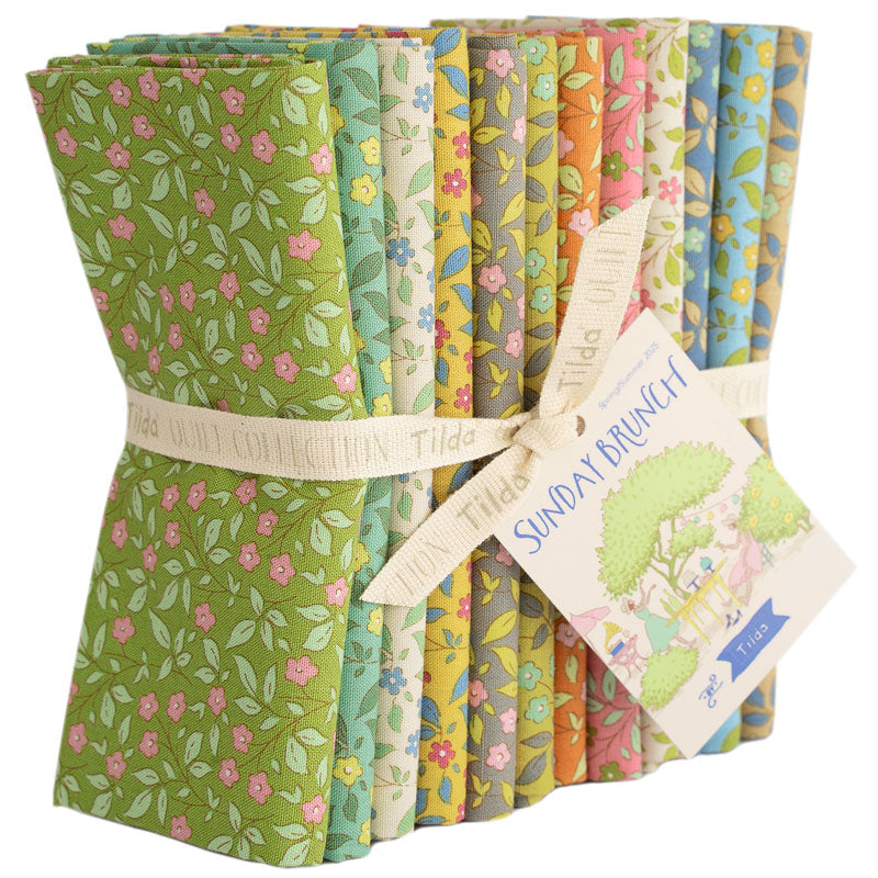 Tilda Sunday Brunch Fat Quarter Bundle Tipsy Blenders