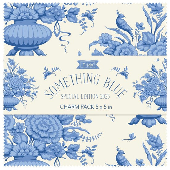 Tilda Something Blue Charm Squares