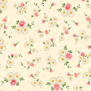 Vintage Blooms Daisy Cream