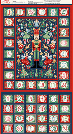 The Nutcracker Advent Panel