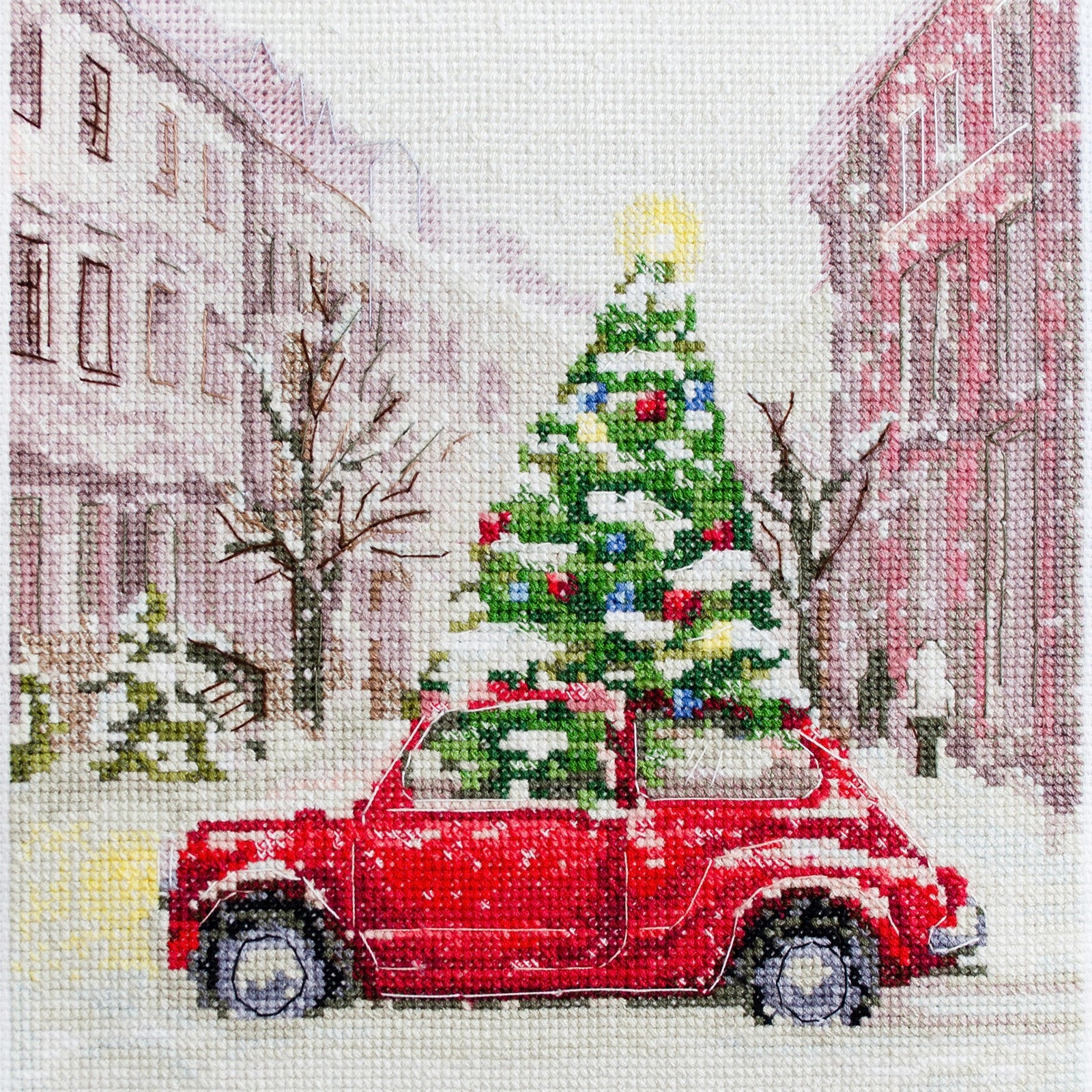 Cross Stitch Kit Going to Celebrate