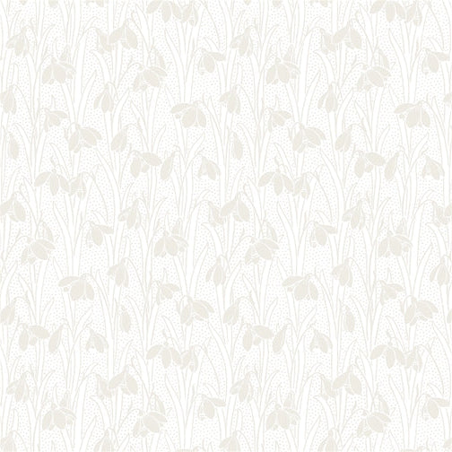 Liberty Snowdrop Belle White Silhouette