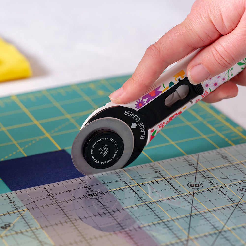 Olfa Splash 45mm Rotary Cutter Blooming Garden