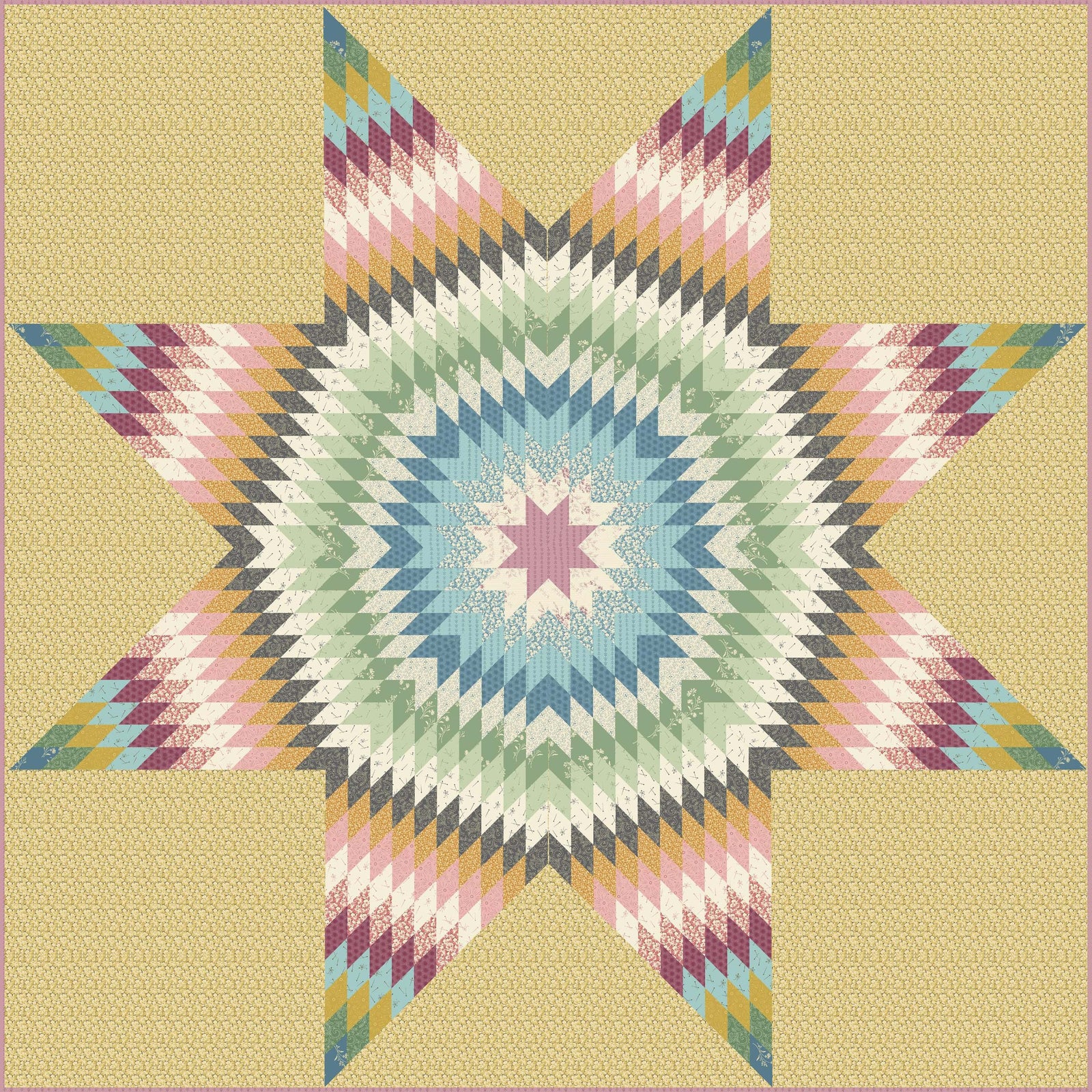 Solaris Quilt Kit in Topaz