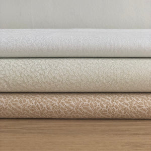 Little Leaves Ivory on Cream