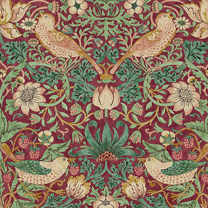 William Morris Strawberry Thief Dawn Rose