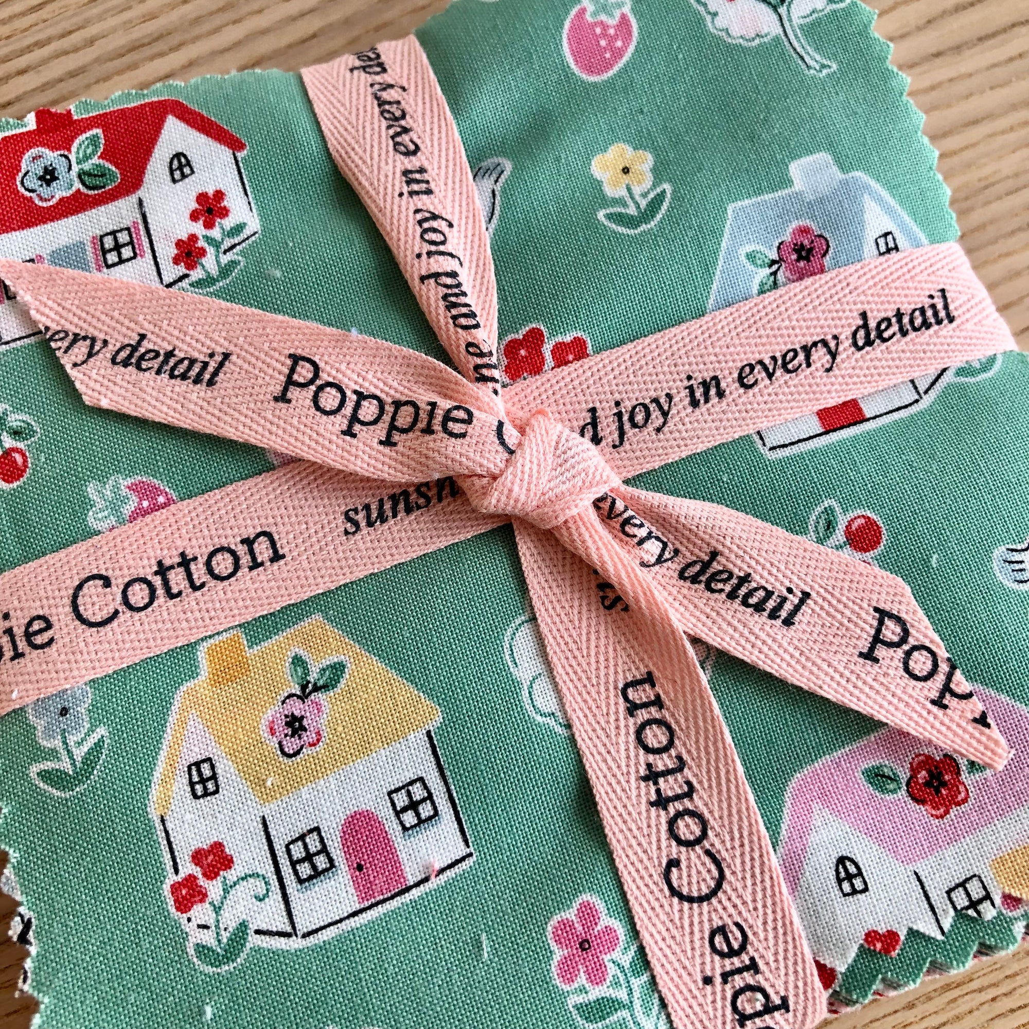 Poppie Cotton Home Sweet Home Charm Pack