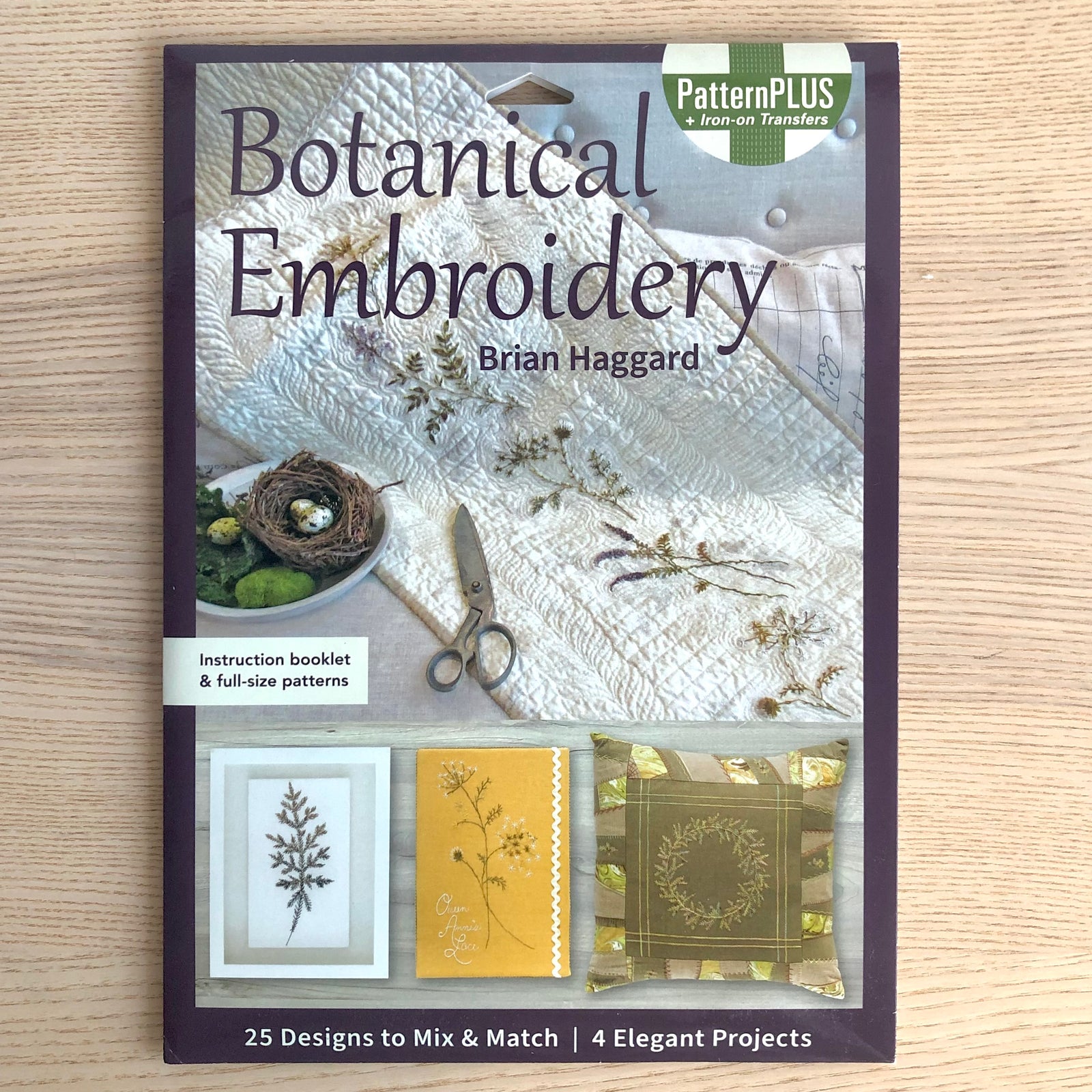 Botanical Embroidery Pattern Booklet