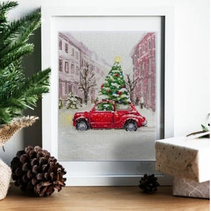 Cross Stitch Kit Going to Celebrate