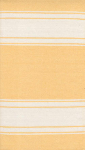 Toweling White stripe on yellow