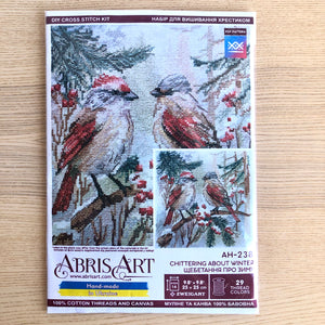Cross Stitch Kit Cardinal Chat
