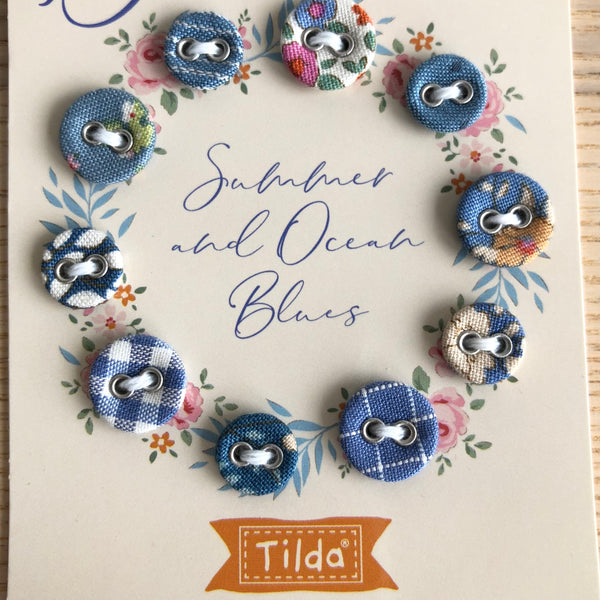 Tilda Buttons Summer - country clothesline