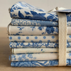 Tilda Something Blue Fat Quarter Bundle Light