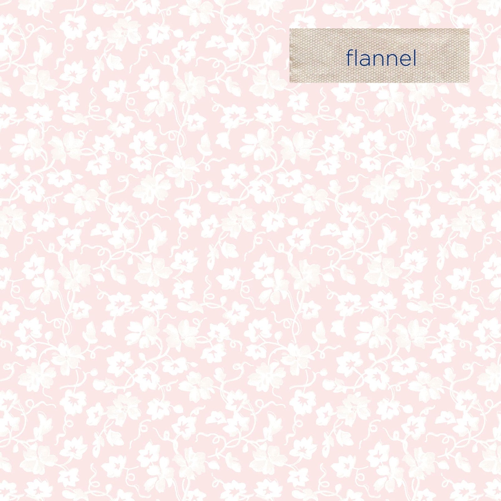 La Fleur Ditsy Pink Flannel