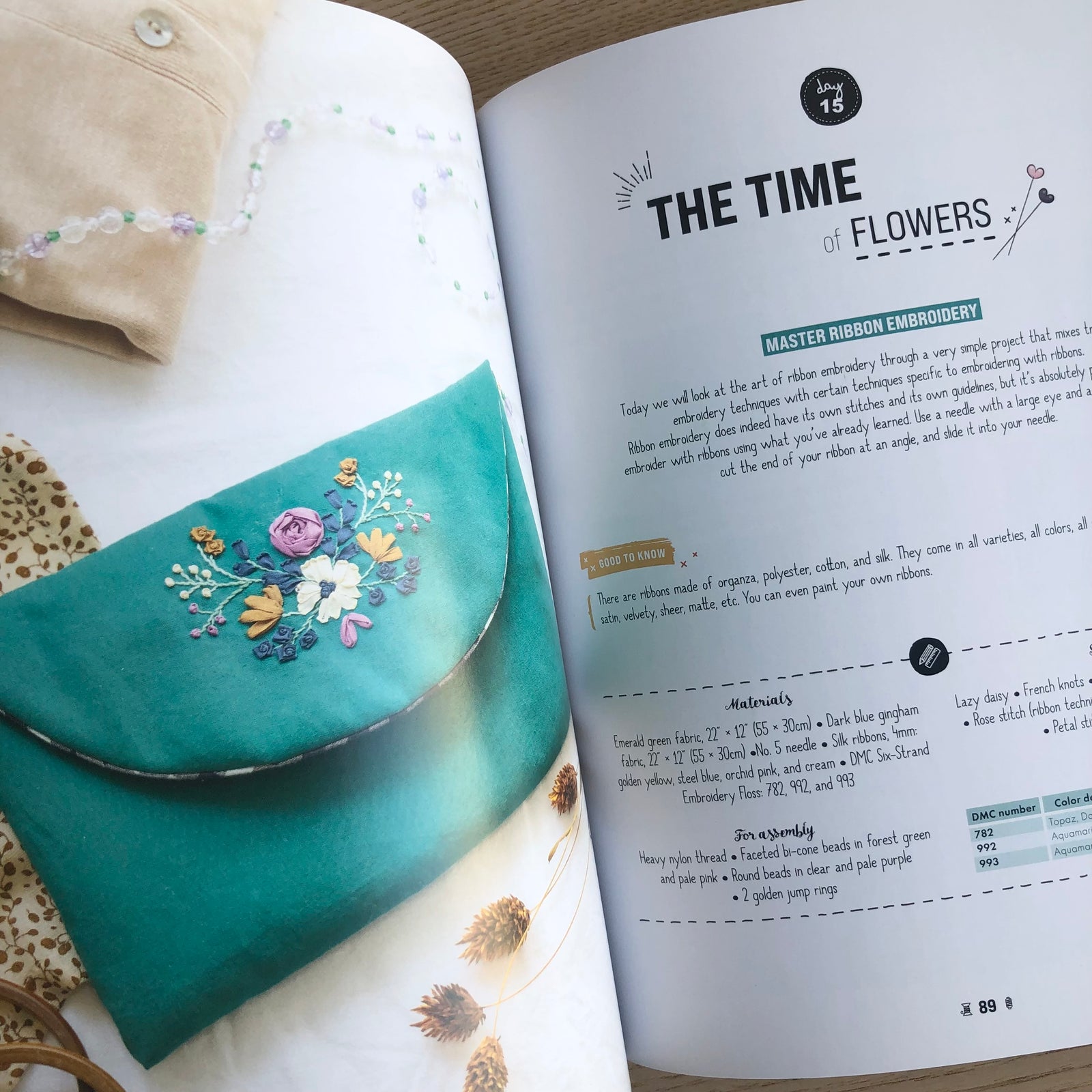 21 days to learn embroidery